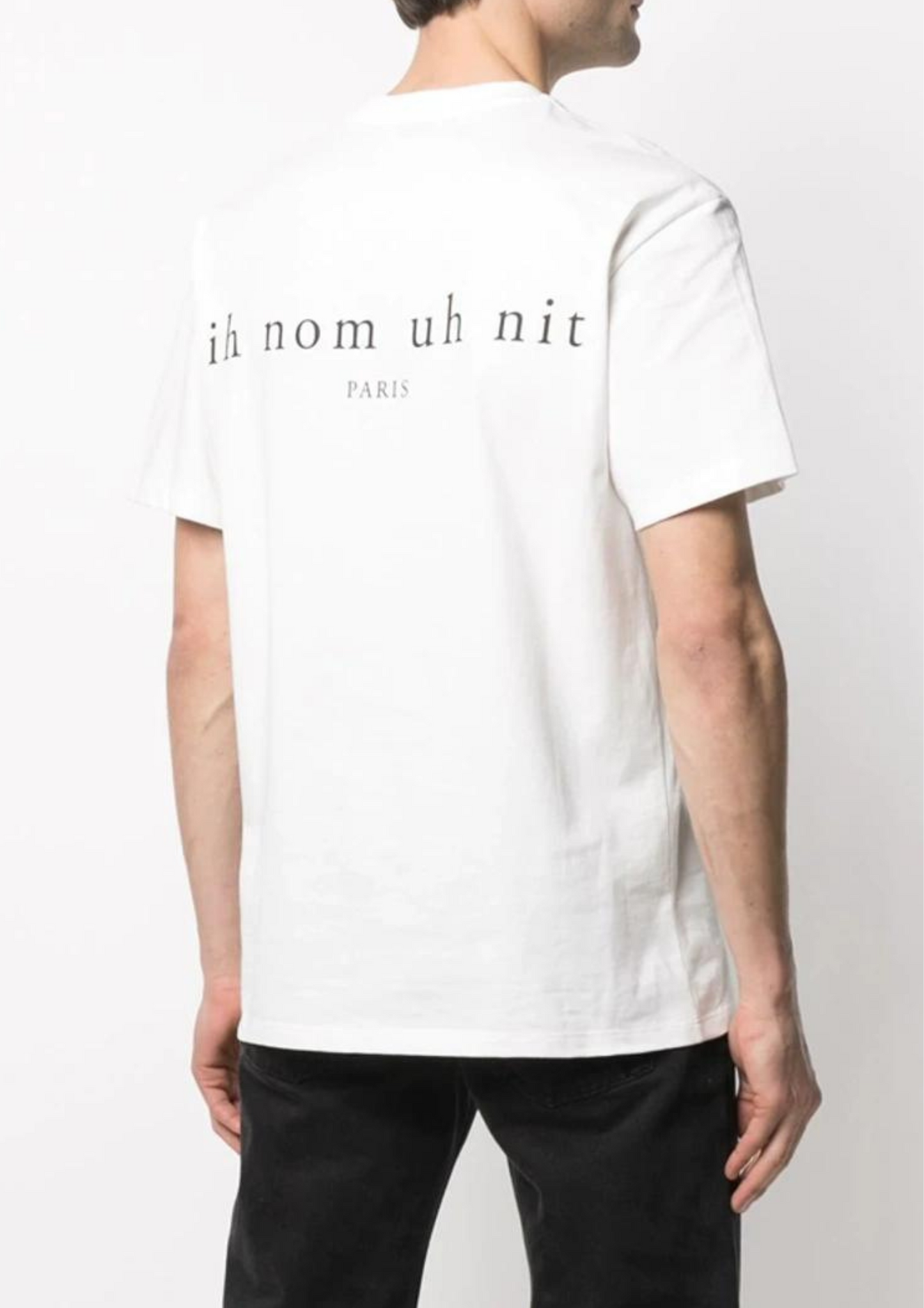 GxG x Ih Nom Uh Nit Future Mask Off T-Shirt (White)
