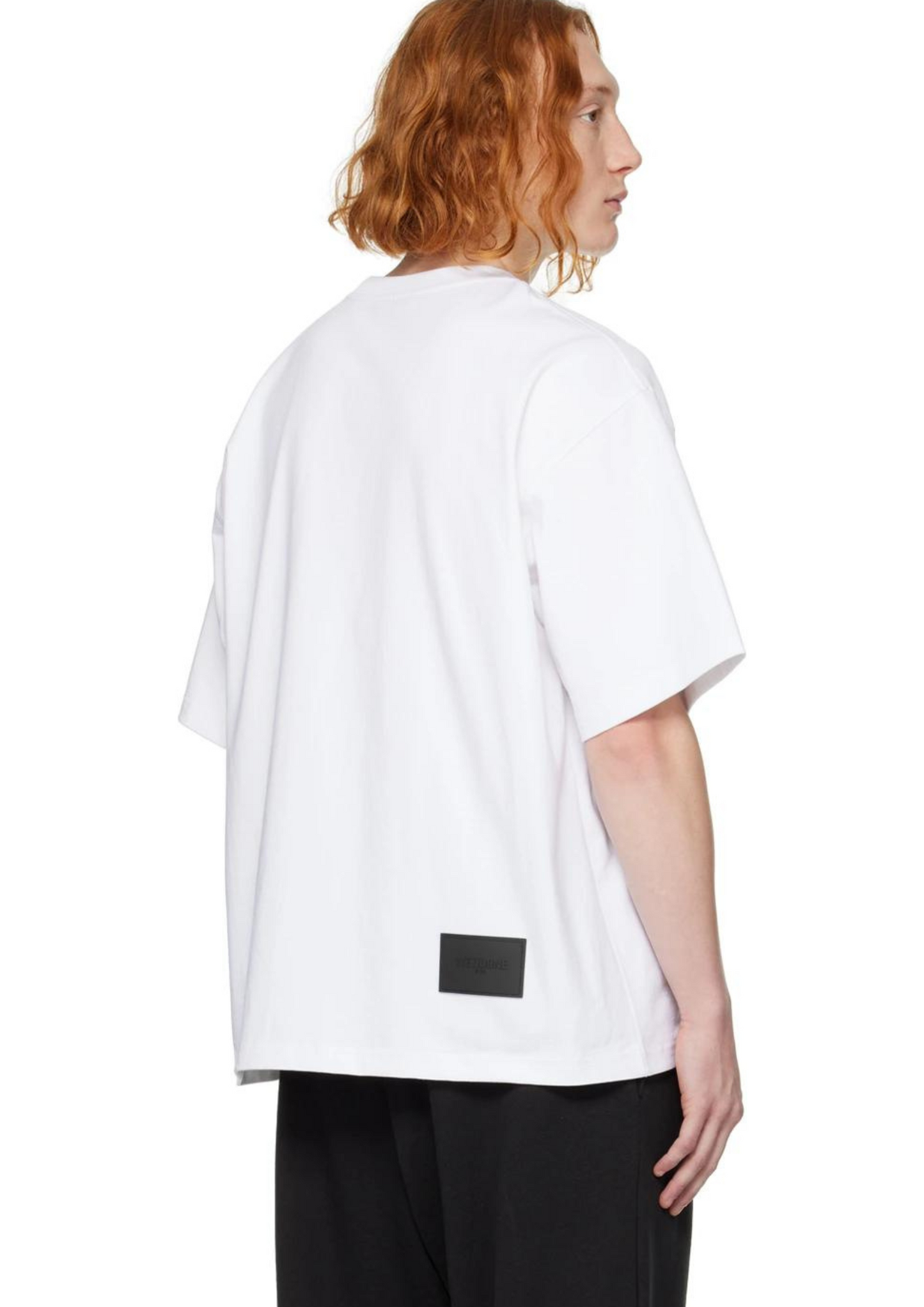 WE11DONE FW22 Printed T-Shirt (White)