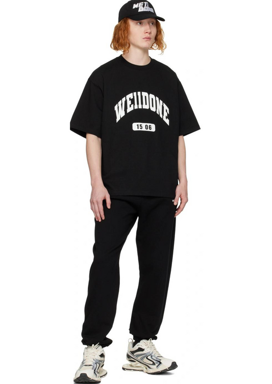 WE11DONE FW22 Printed T-Shirt (Black)