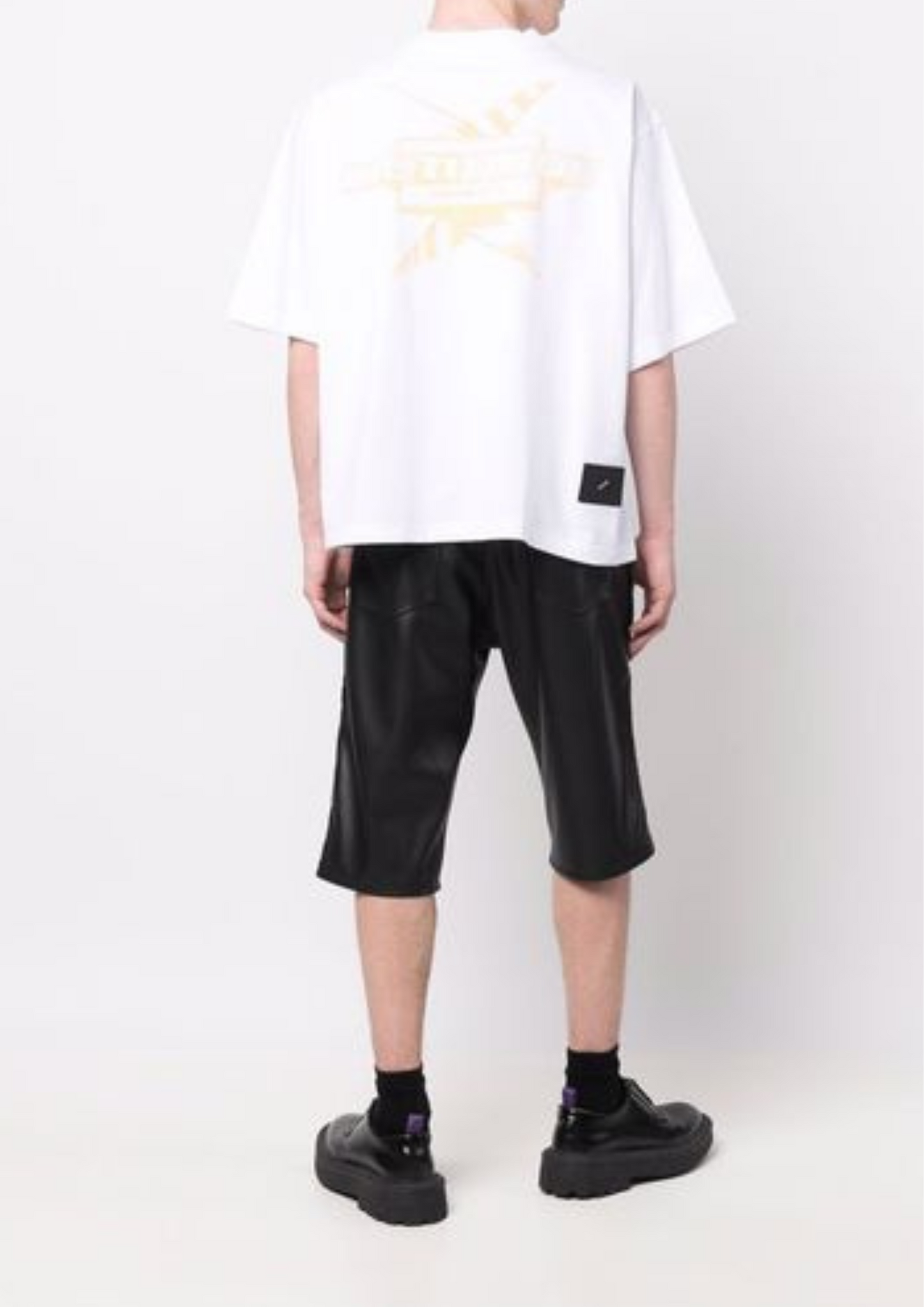 WE11DONE Printed Logo T-Shirt (White)