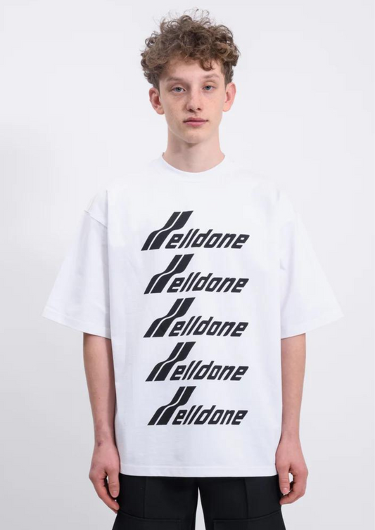 WE11DONE Logo T-Shirt (White)