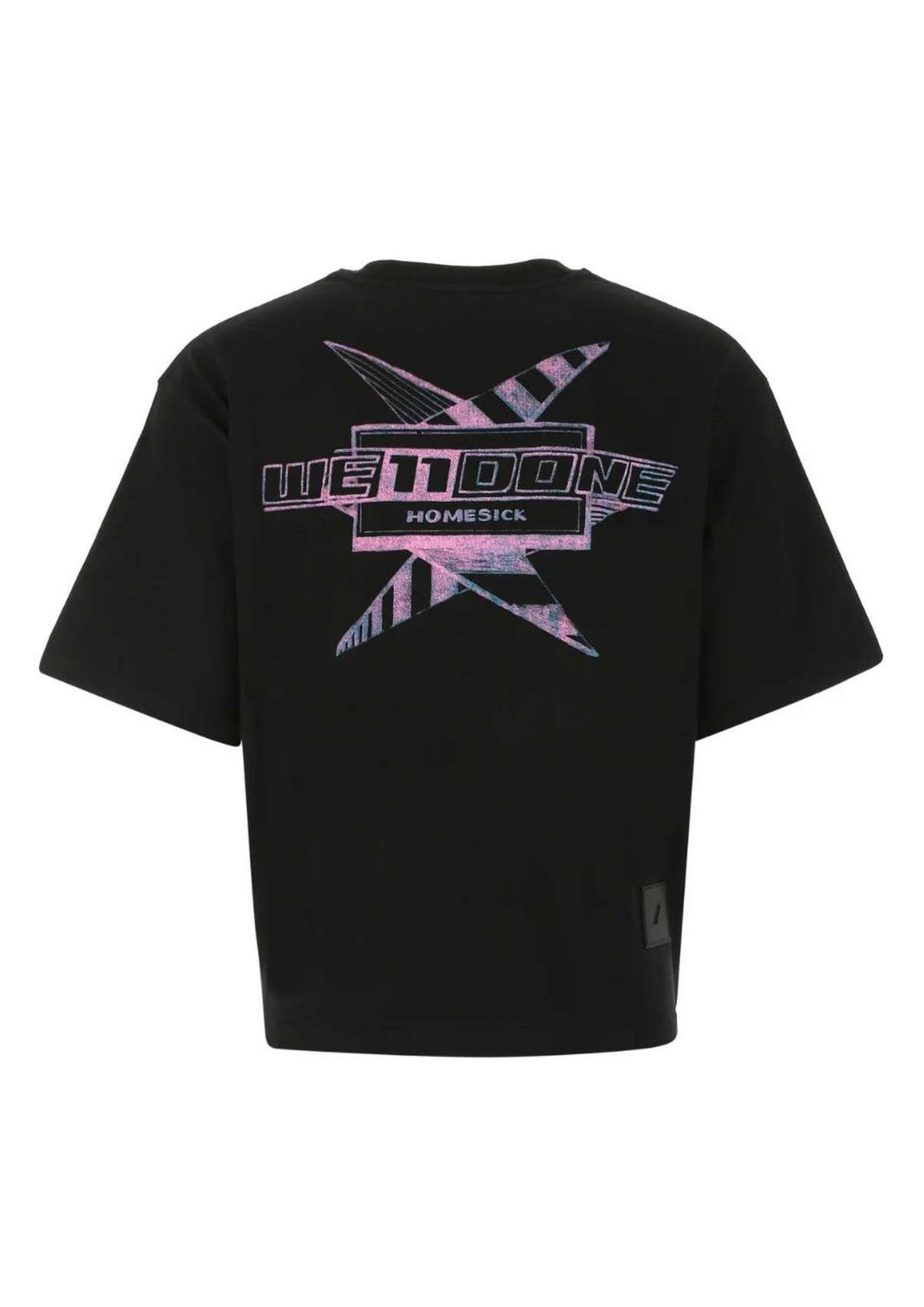 WE11DONE Printed Logo T-Shirt (Black)