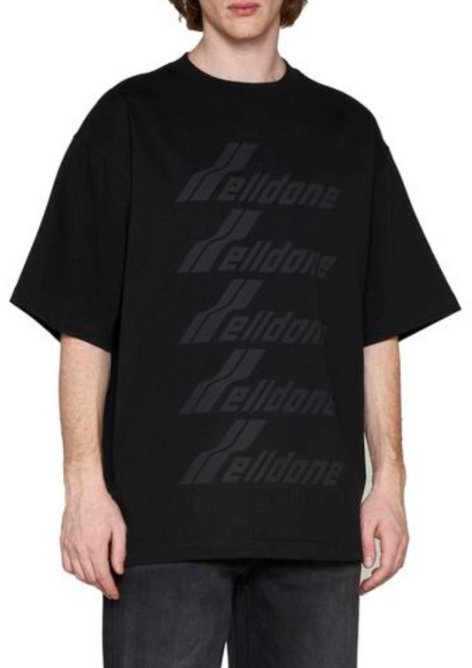 WE11DONE Logo T-Shirt (Black)