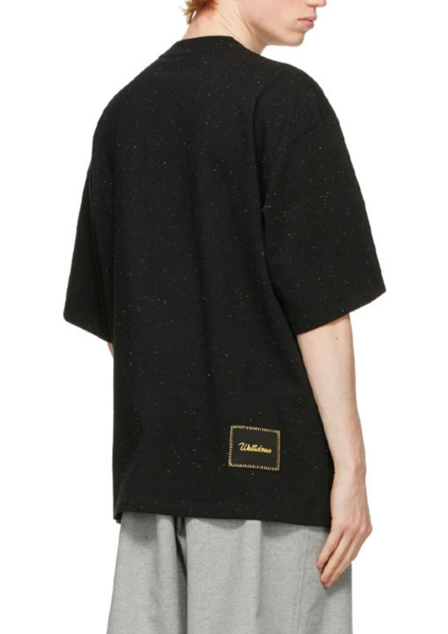 WE11DONE Printed T-Shirt (Black)