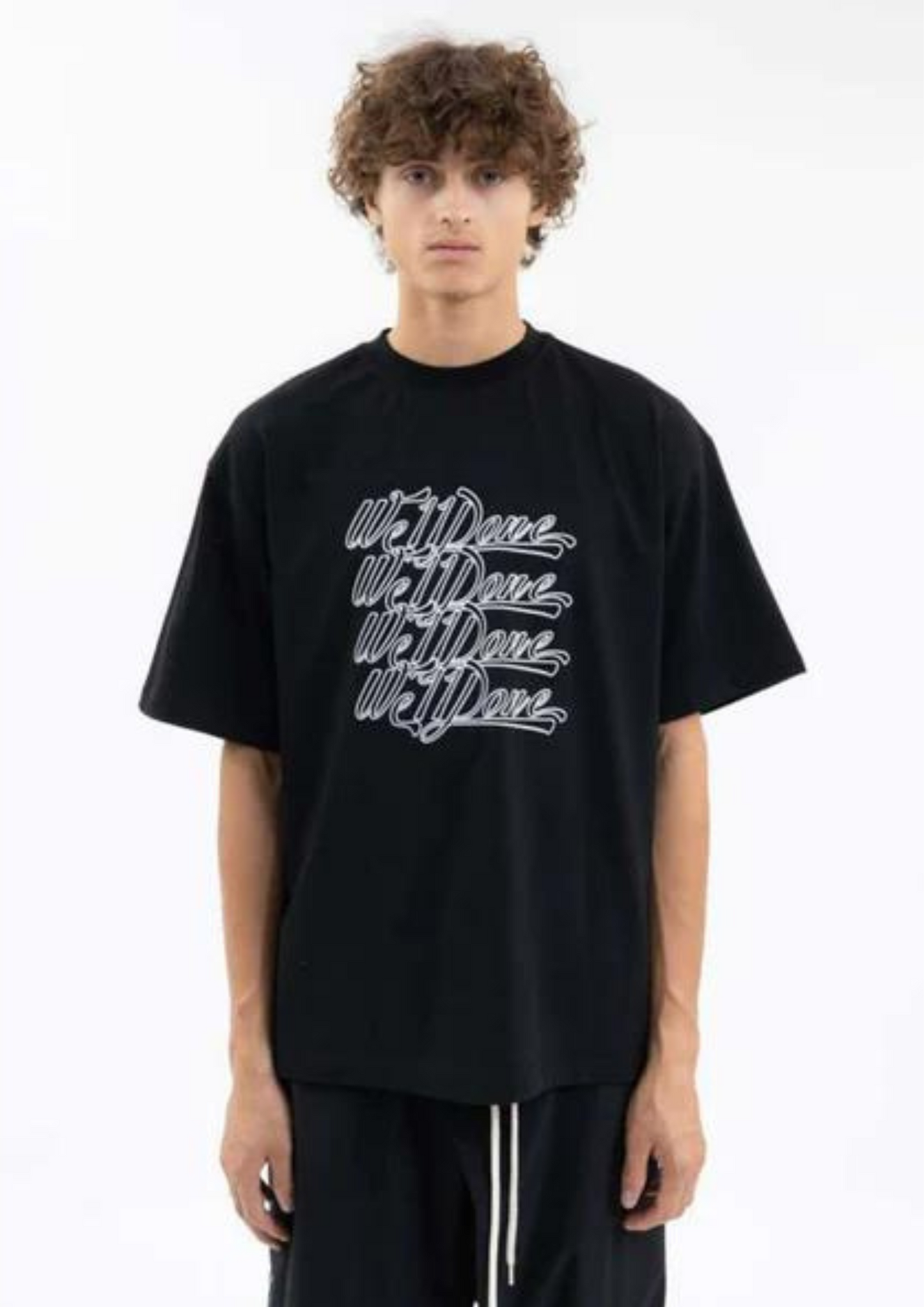 WE11DONE New Logo T-Shirt (Black)