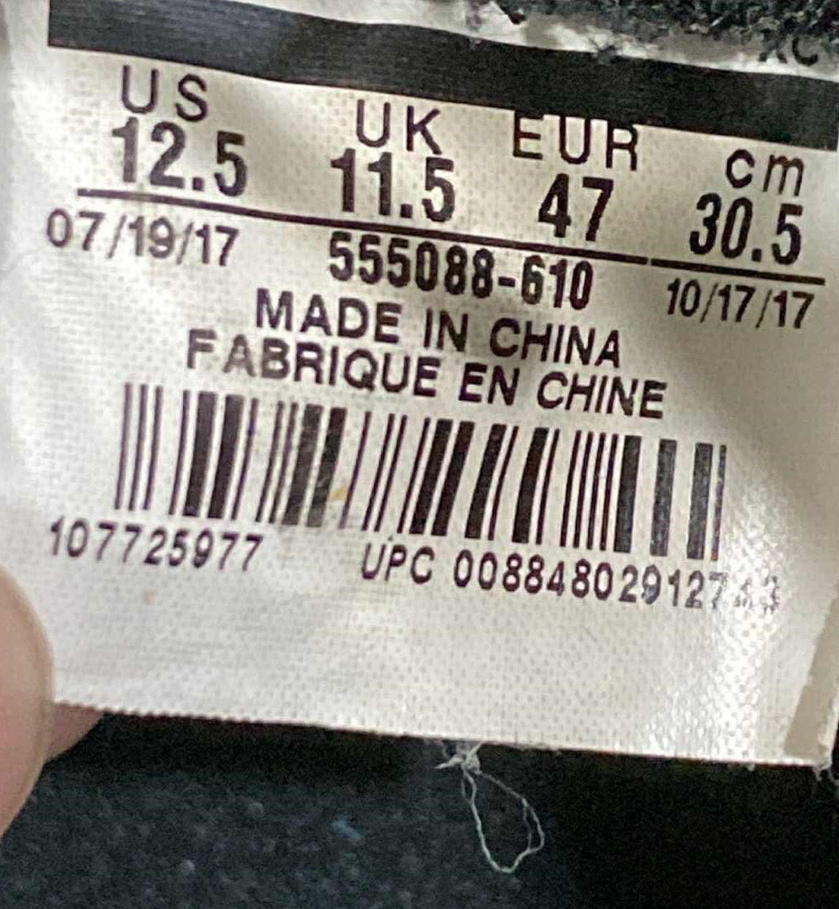 [Pre-Used] AJ1 High Bred Toe Red
