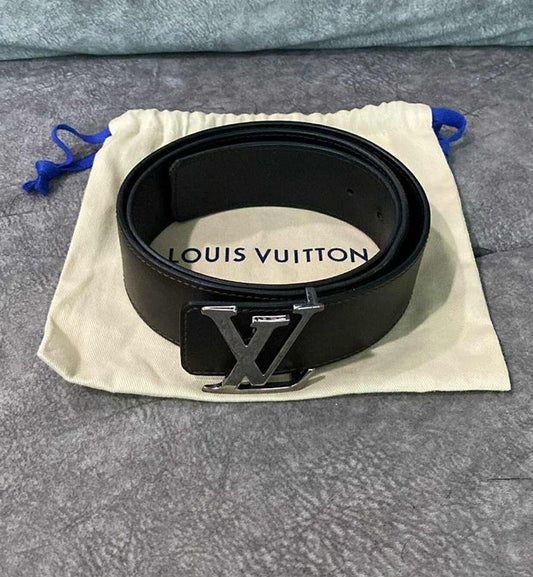 [Pre-Used] LV Belt BlackBrown Reversible SHW