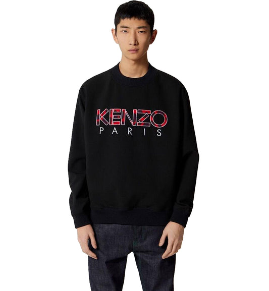 Kenzo Paris Red Camo Black Sweatshirt