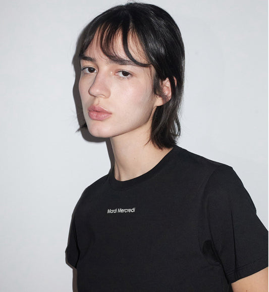 Mardi Mercredi Essential Logo T-Shirt (Black)