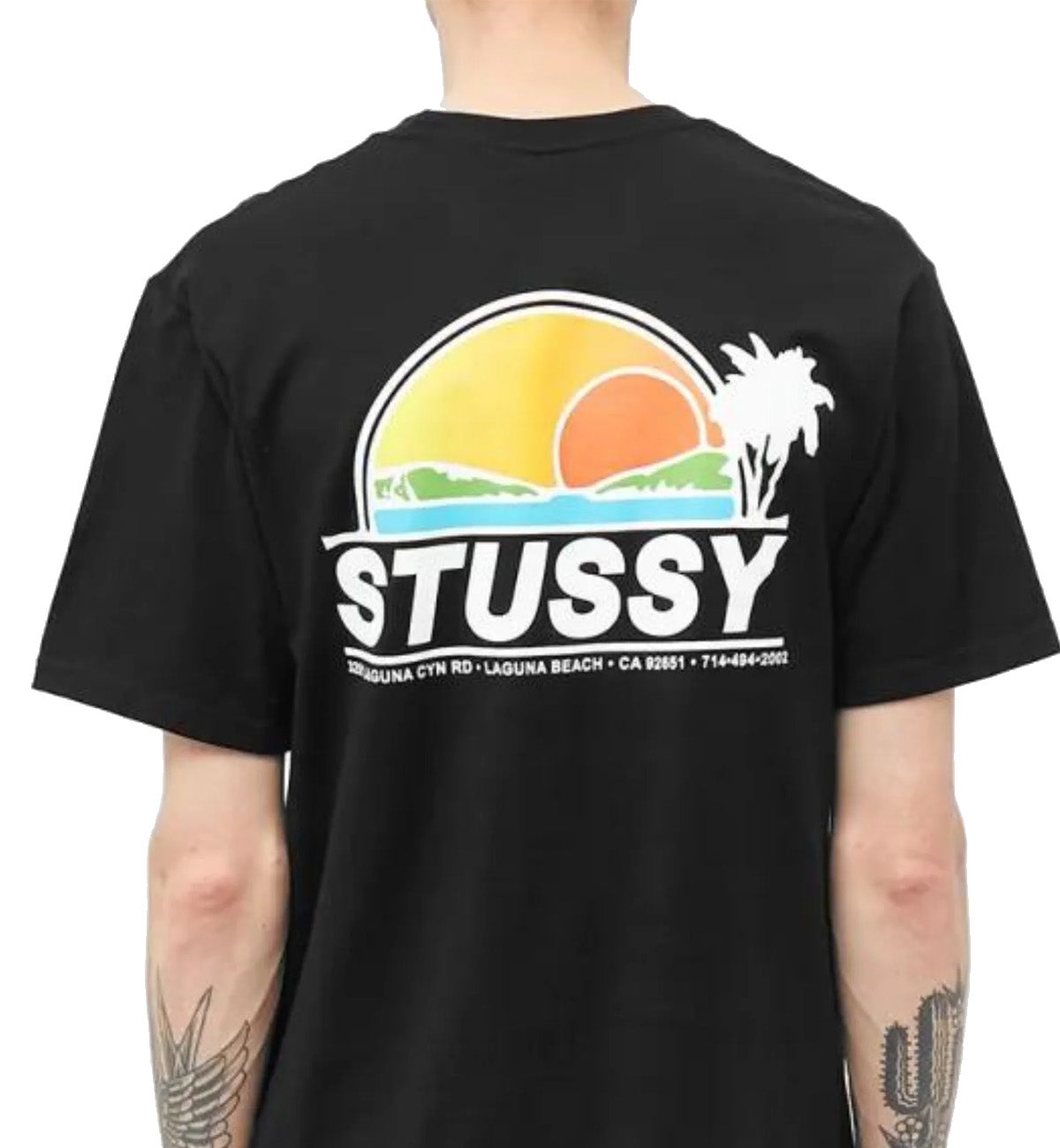 Stussy Sundown Tee (Black)