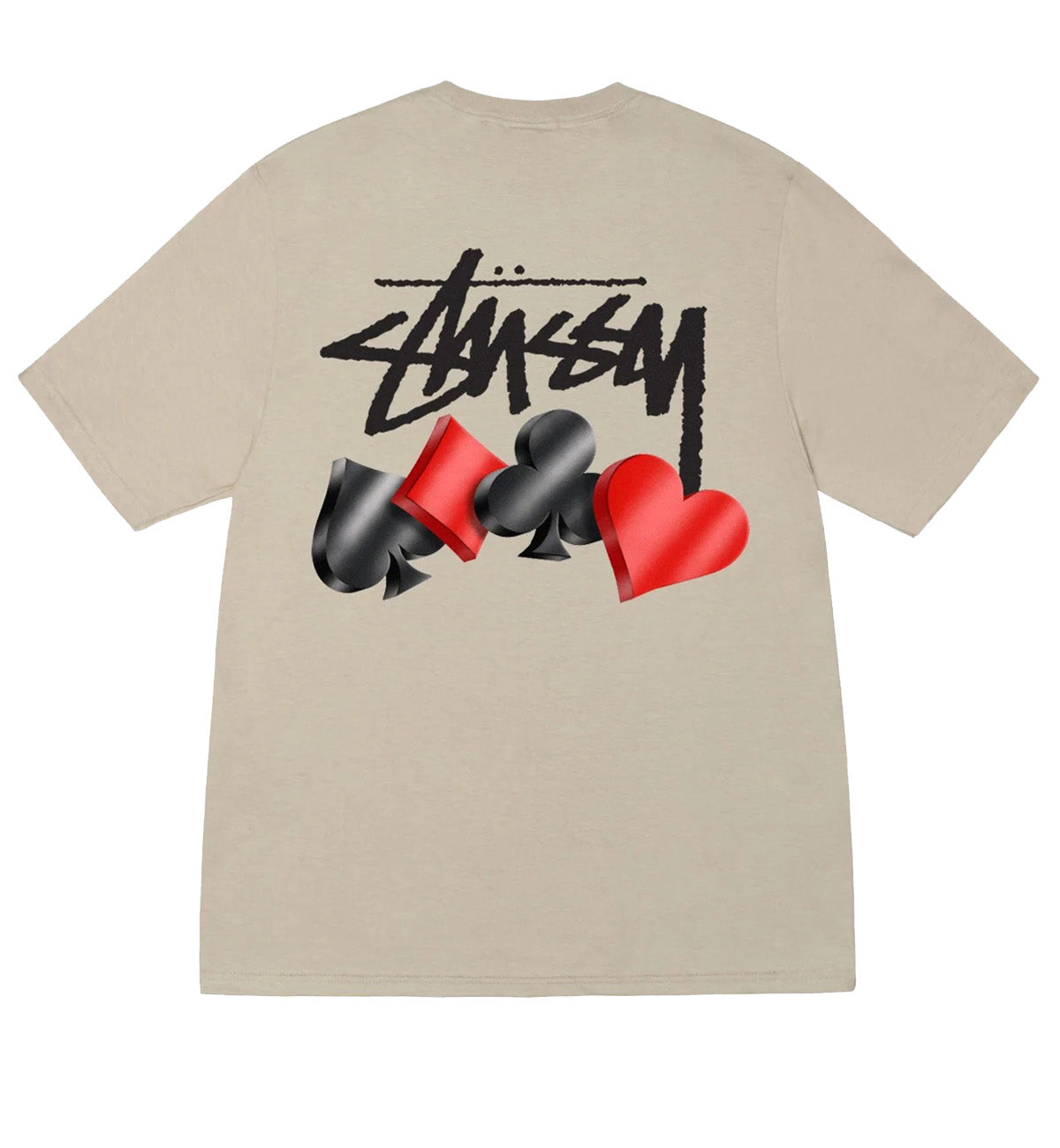 Stussy Suits Tee (Khaki) – The Factory KL