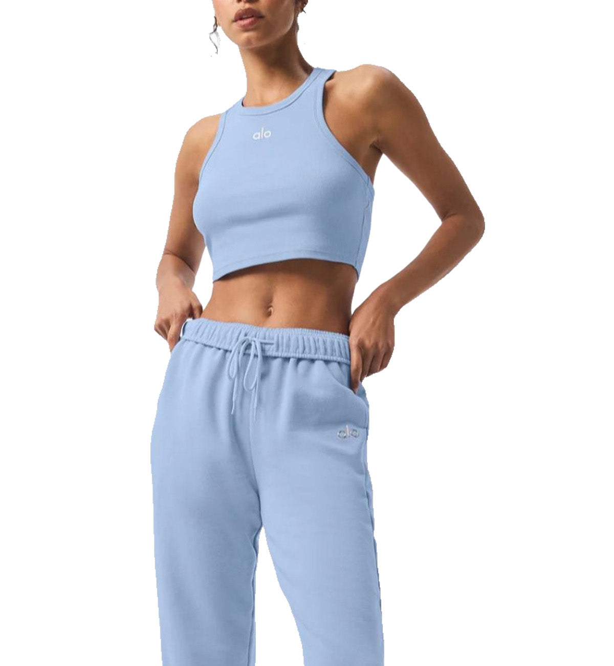 Alo Yoga Aspire JISOO Singlet Ladies (Cyan)