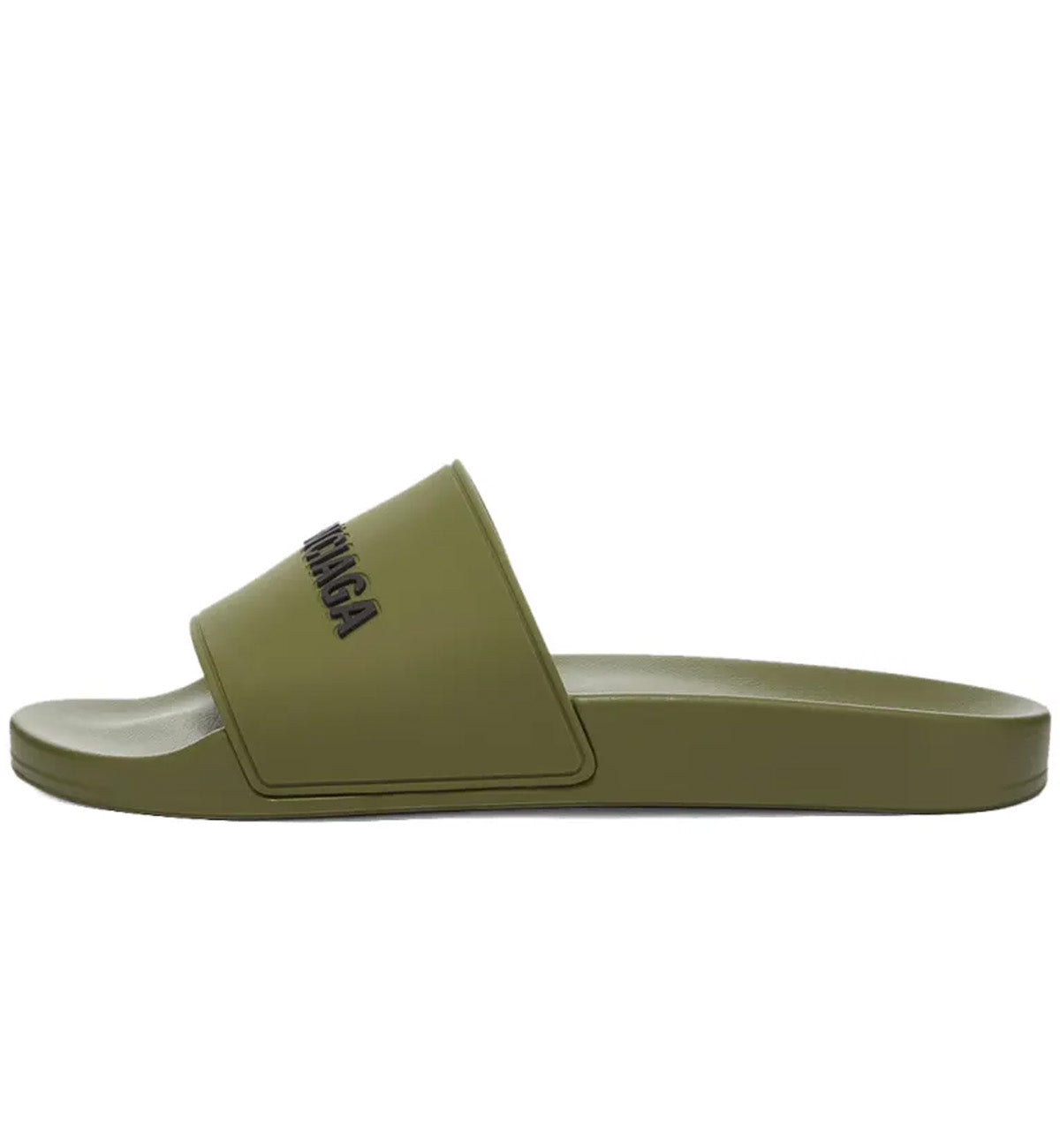 Balenciaga Pool Slides (Khaki)