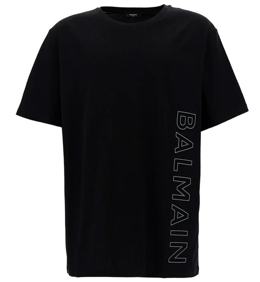 Balmain Side Logo T-Shirt (Black)