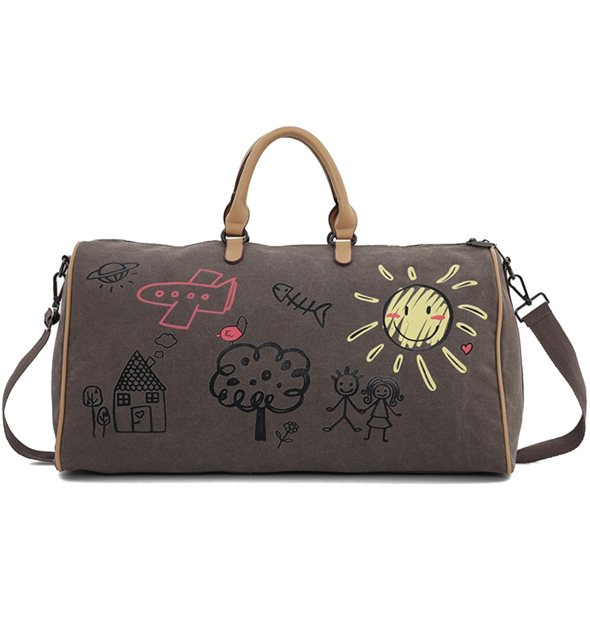 ResNonverba Sunny Duffel Bag (Brown)