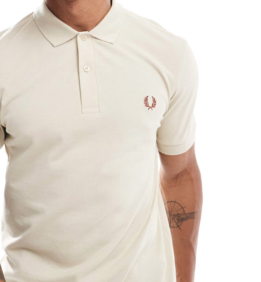 Fred Perry Tennis Polo Shirt - Light Beige