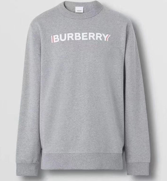 Burberry Logo Long Sleeve (Grey)