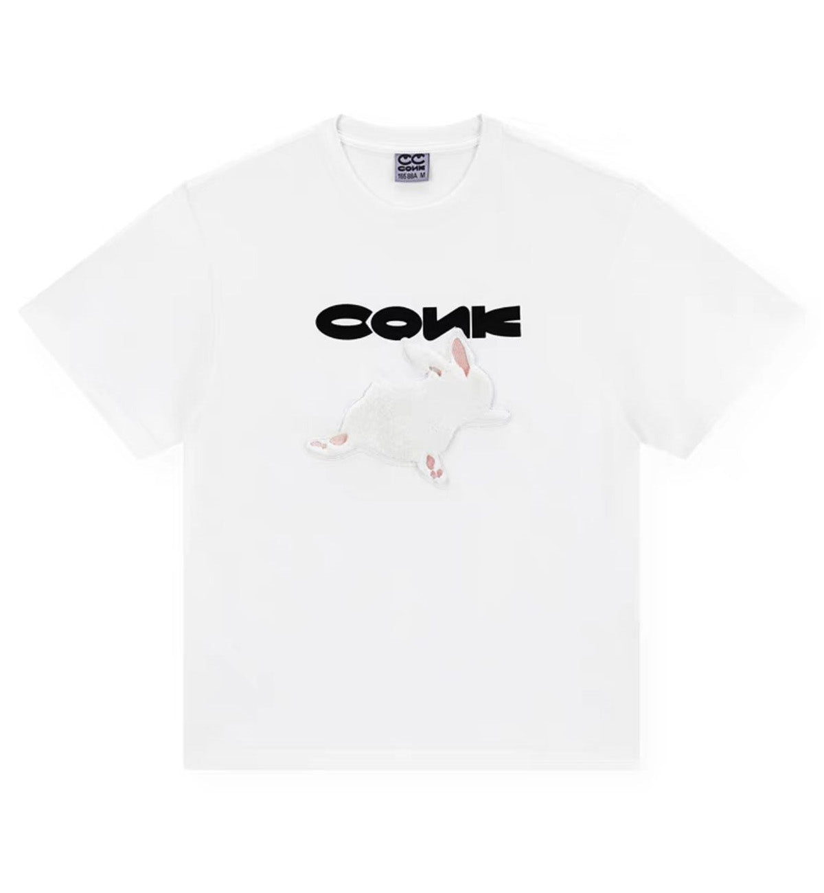 Conklab Bunny And Wording T-Shirt (White)