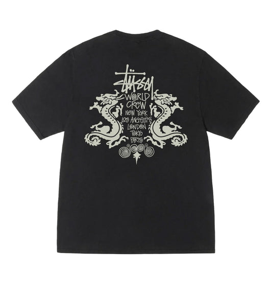 Stussy Double Dragon Tee (Black)