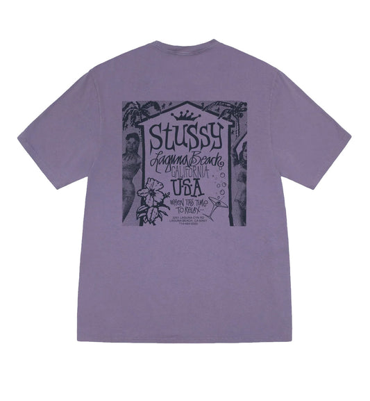 Stussy Beach House Tee (Grape)