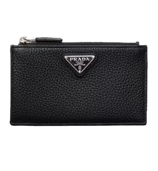 Prada Triangle Logo Cardholder