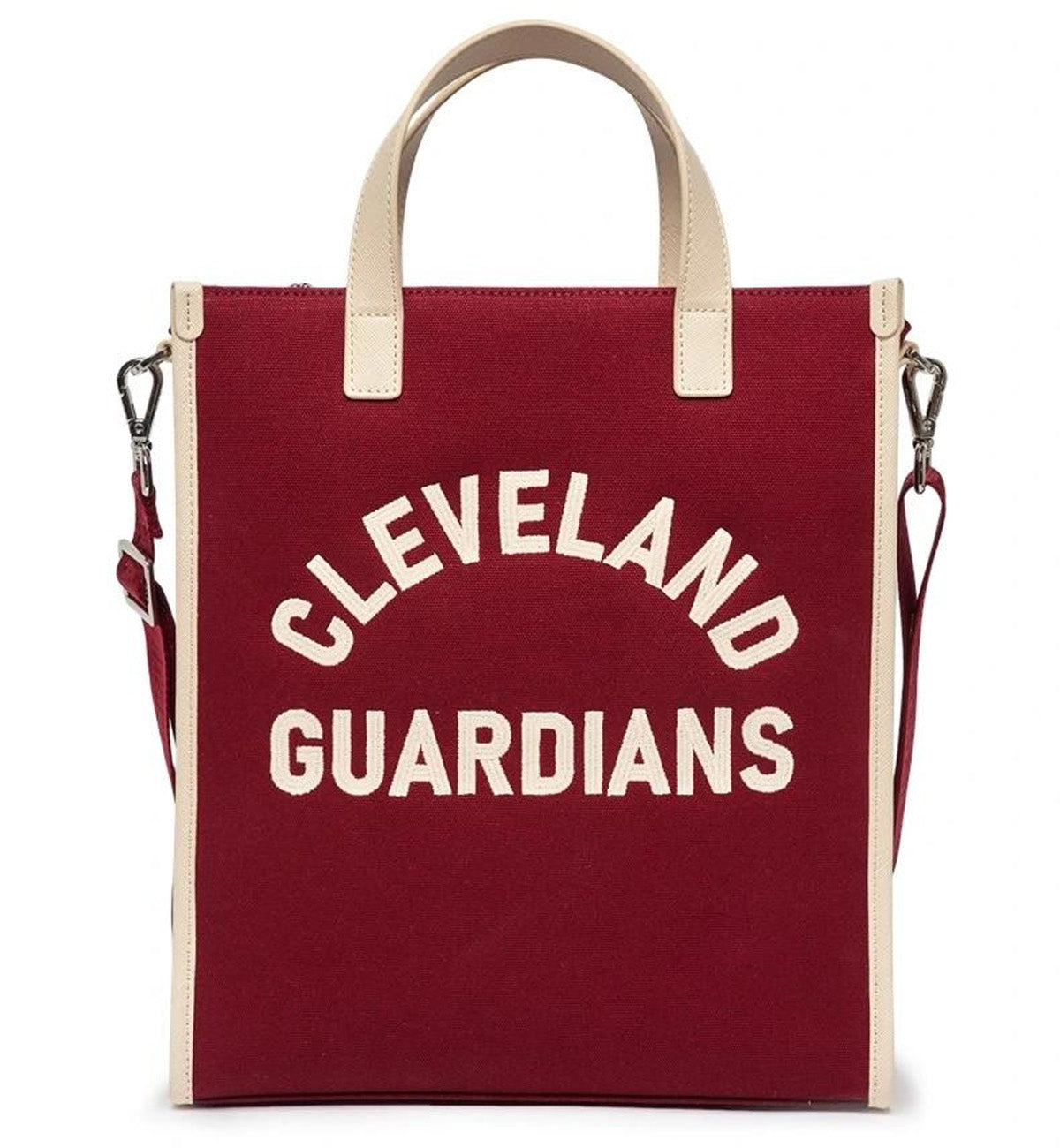 MLB Varsity Tote Bag Cleeland Guardians (Red)