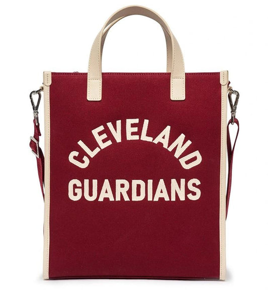 MLB Varsity Tote Bag Cleeland Guardians (Red)