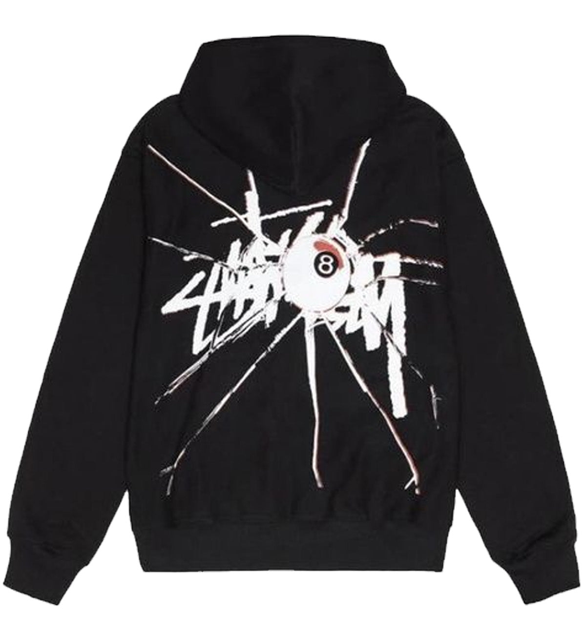 Stussy Shattered Zip Hoodie (Black)