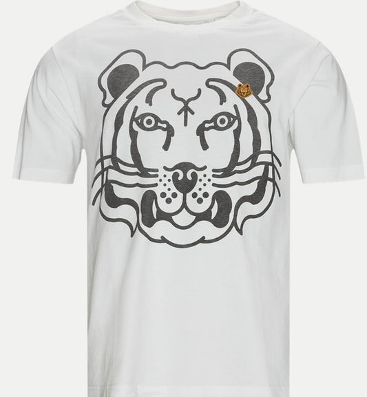 Kenzo SS22 Big Tiger Tee - White