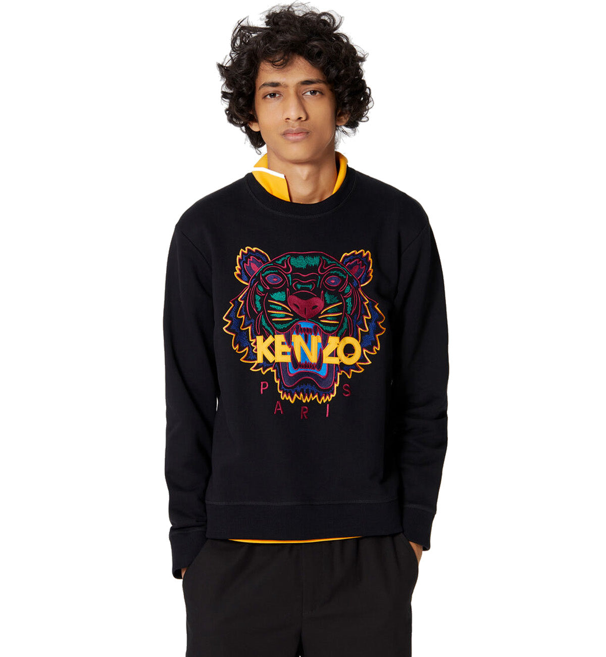 Kenzo Christmas Edition Embroidered Tiger Logo Sweatshirt