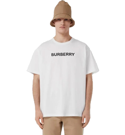 Burberry Logo Cotton Oversized T-Shirt SS22 (White)