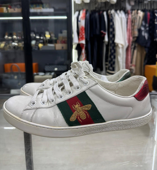 [Pre-used] Gucci Ace Bee White