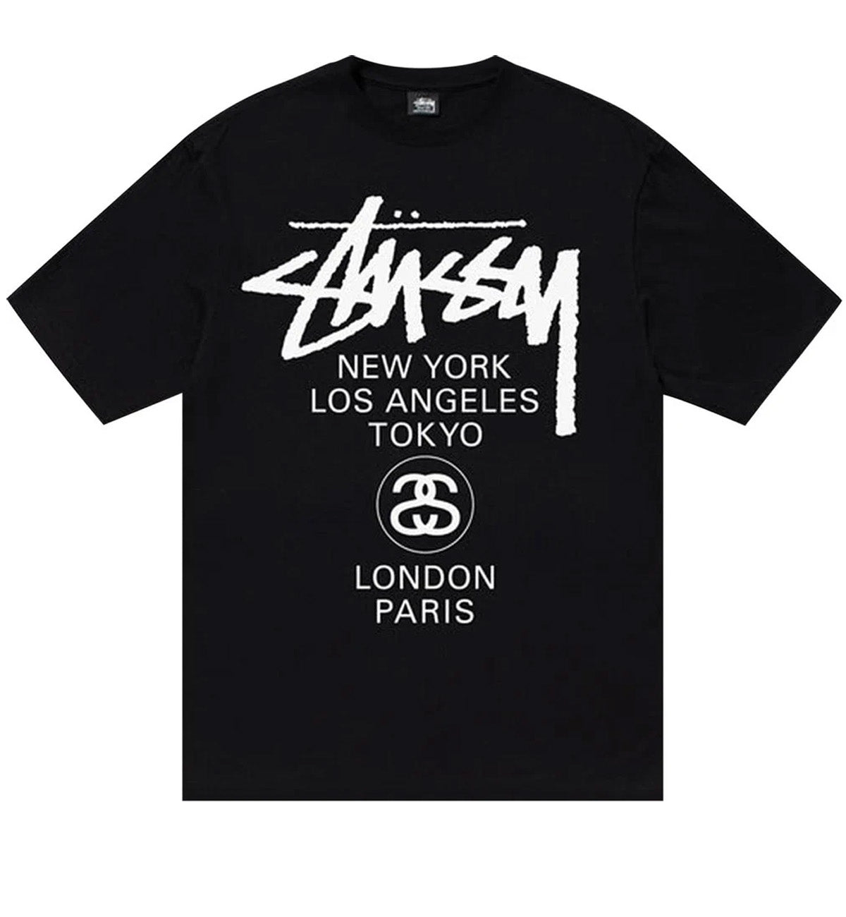 Stussy World Tour Tee (Black)