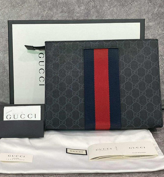 [Pre-Used] Gucci Clutch Black Sherry