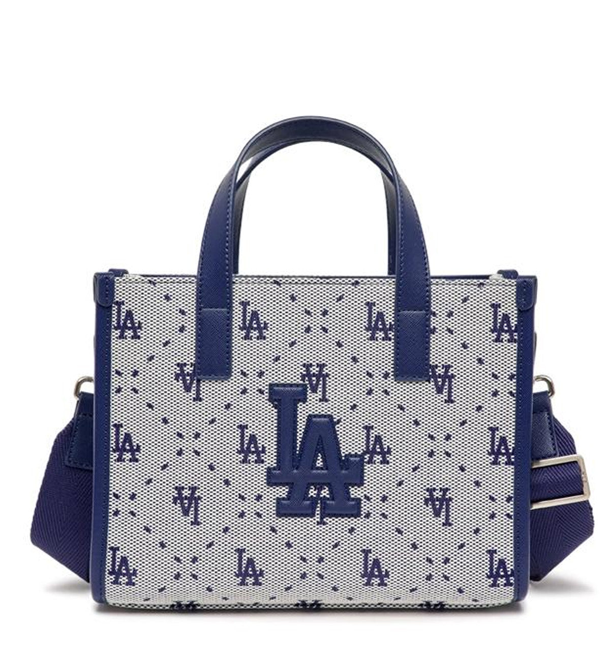 MLB Diamond Monogram S Tote Bag LA Dodgers