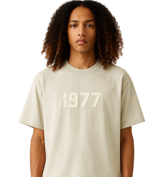 Fear Of God - Essentials 1977 T-shirt (Light Oatmeal)