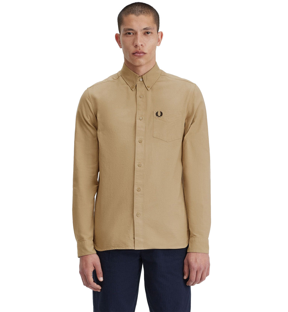 Fred Perry Classic Oxford Shirt (Brown)