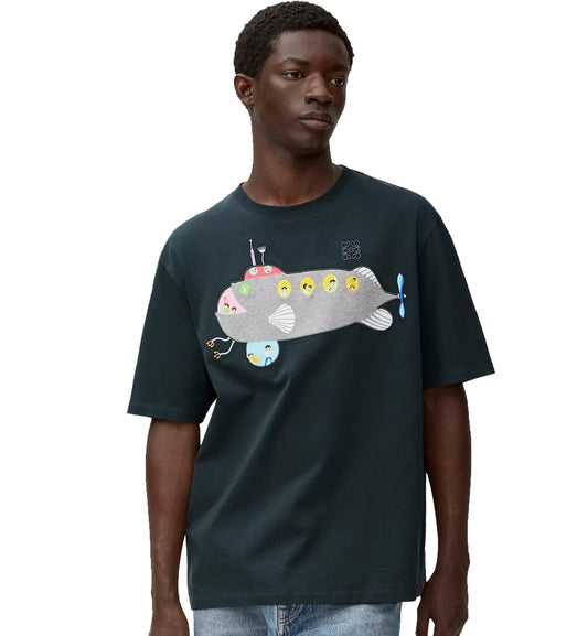 Loewe X Suna Fujita T-Shirt (Black)