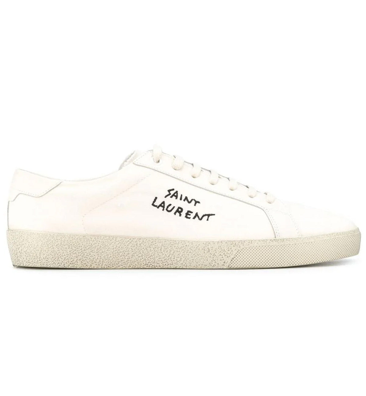 Saint Laurent Court Classic Black White