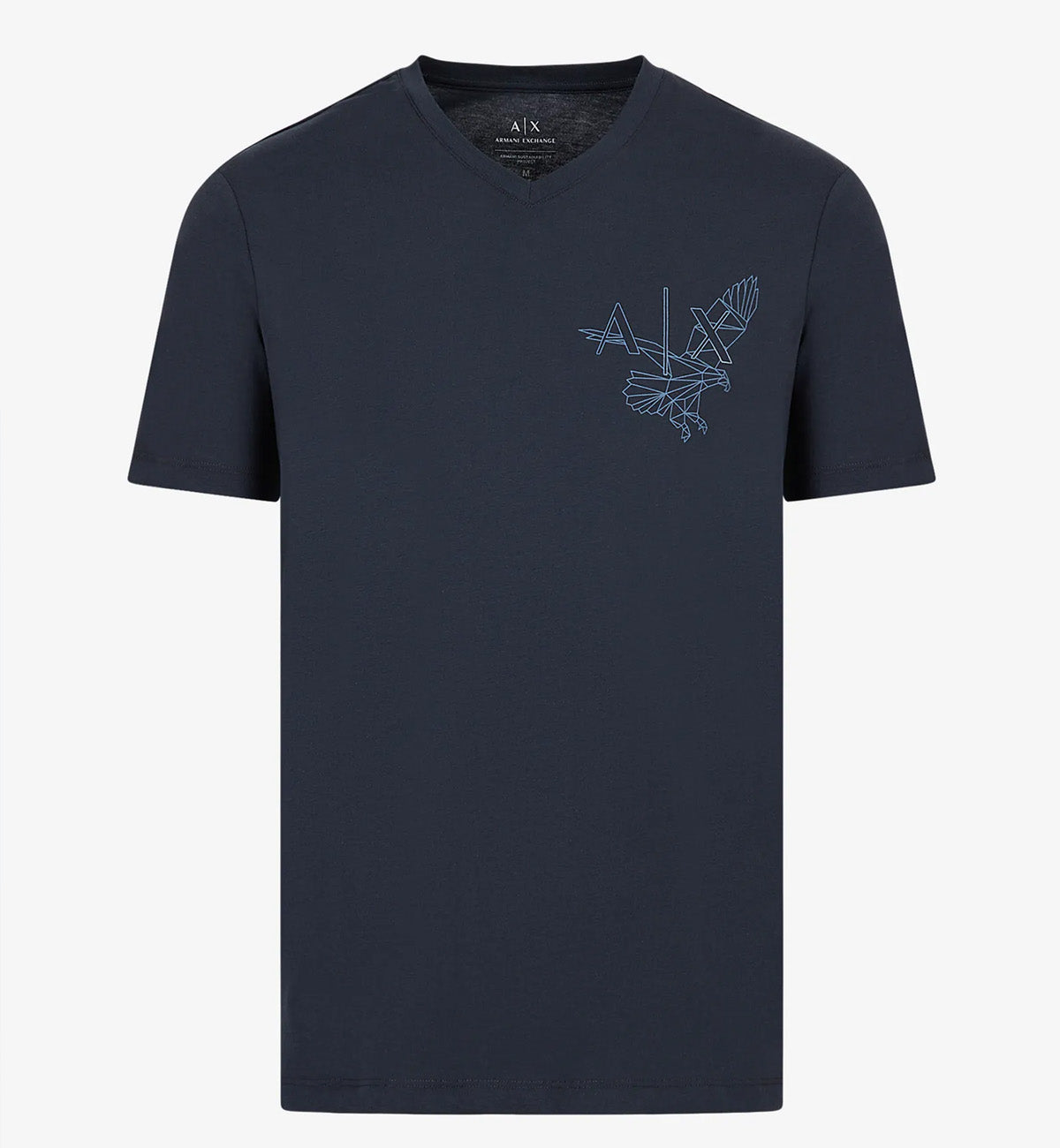 Armani Exchange Eagle Logo Tee(Navy Blue)