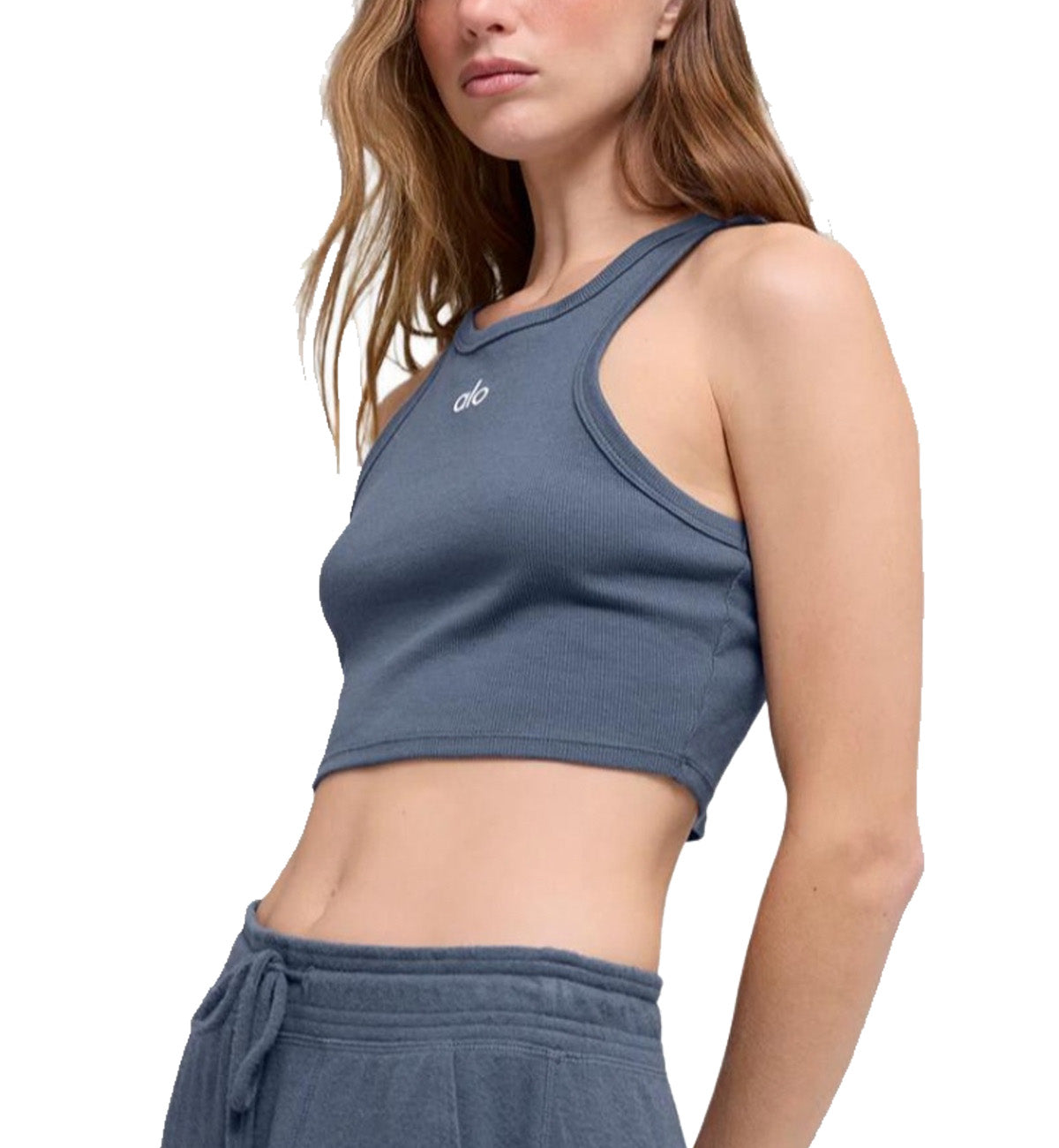 Alo Yoga Aspire JISOO Singlet Ladies (Grey)