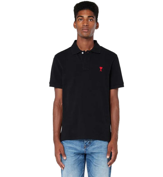 Ami de Coeur Polo Shirt (Black)