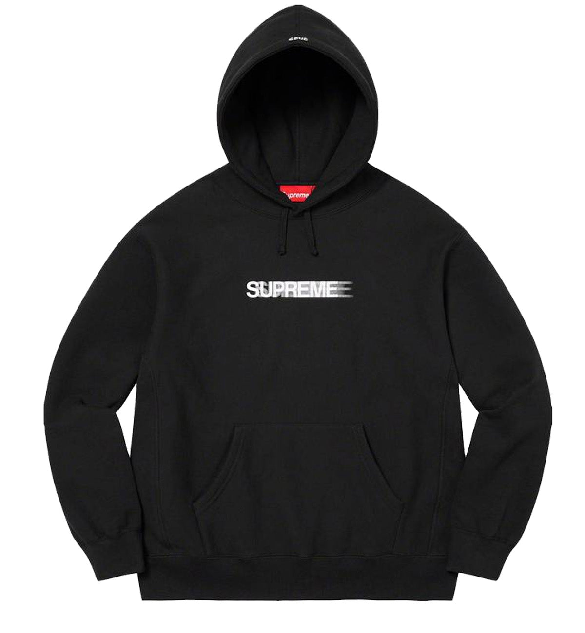 Supreme SS23 Week 1 Motion Logo Hoodie (Black)