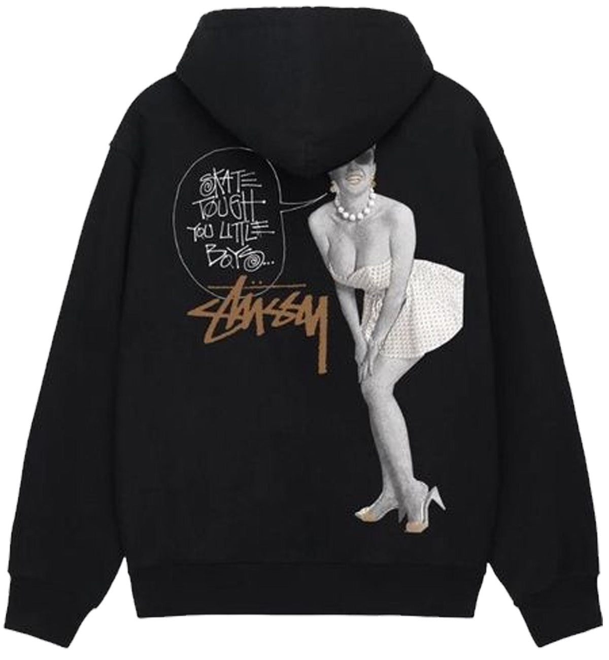 Stussy Skate Tough Hoodie (Black)