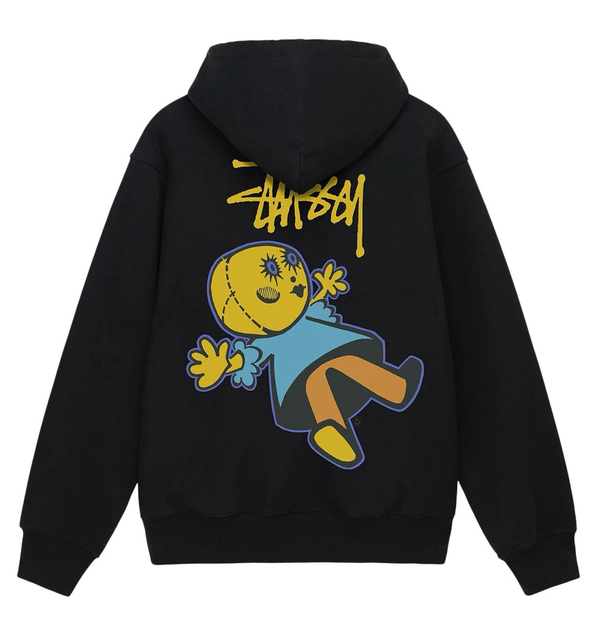 Stussy Dollie Pigment Dyed Hoodie (Black)