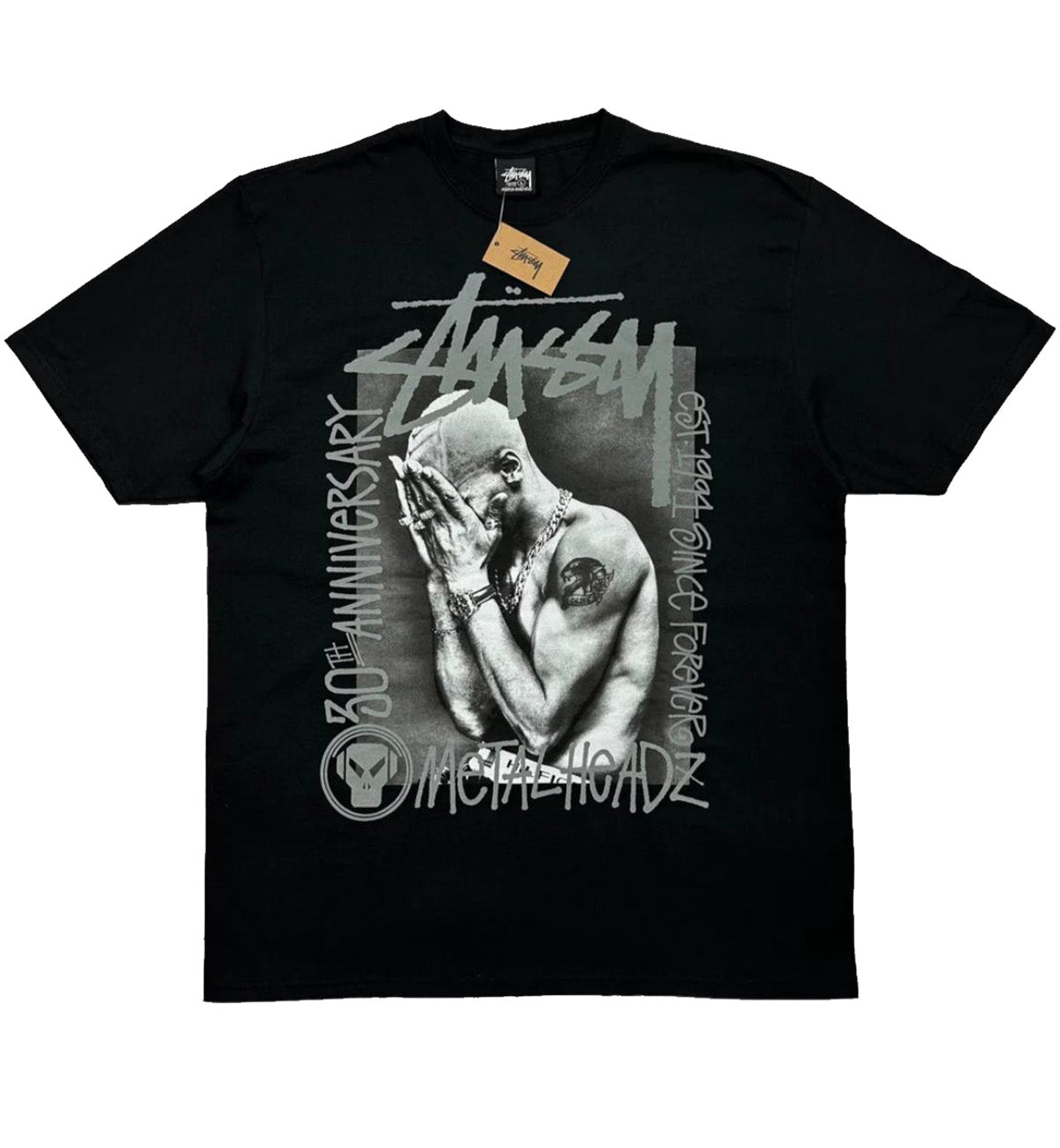 Stussy x Metalheadz 30th Anni Tee (Black)