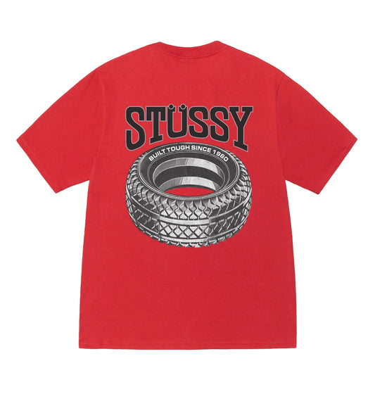 Stussy Tough Tread Tee (Cayenne)