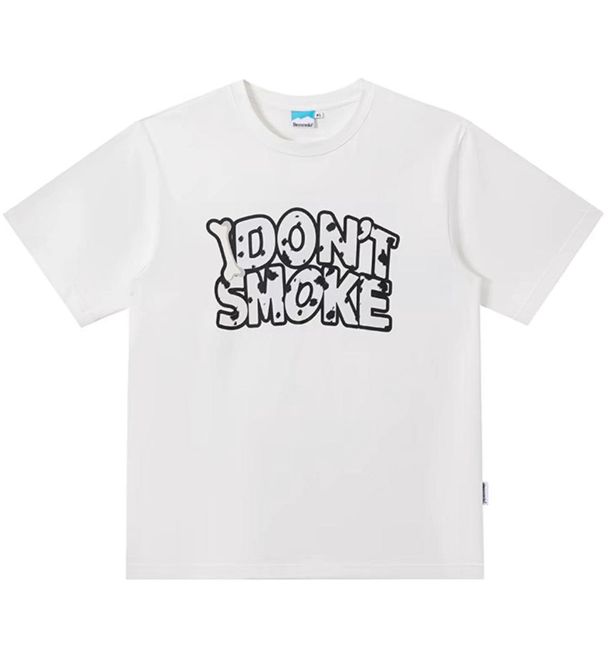 I Don't Smoke Doggy Bone Logo T-Shirt (White)