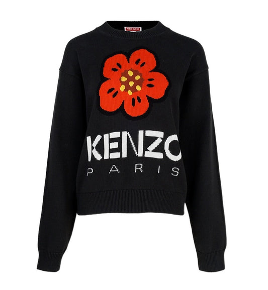 Kenzo Boke Flower Sweater (Black)
