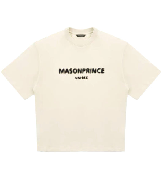 MASONPRINCE Unisex Basic Logo T-Shirt (Cream)